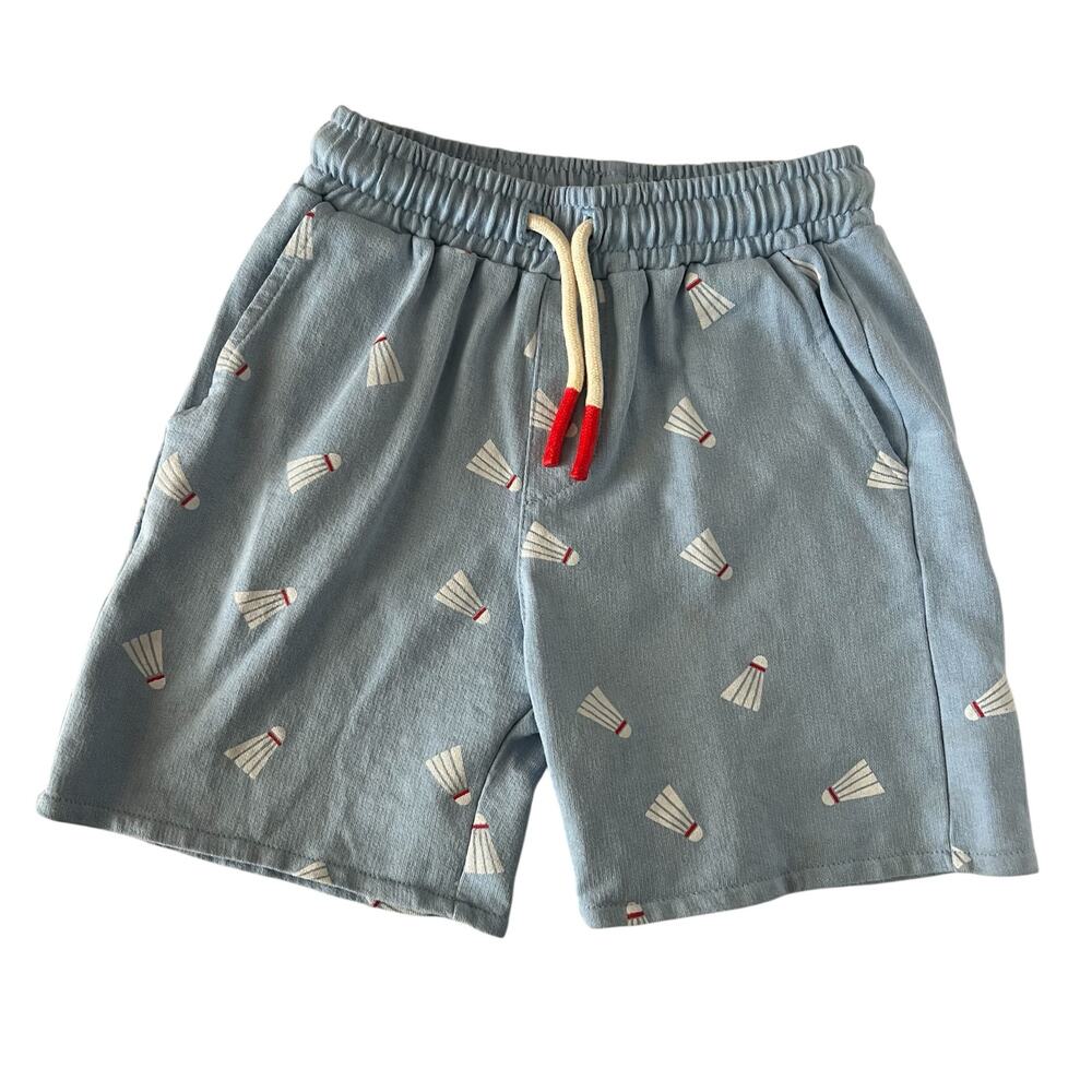 Mon Coeur blue birdie shorts